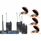 Galaxy Audio AS-1110-4 1110系列無線入耳式監聽系統